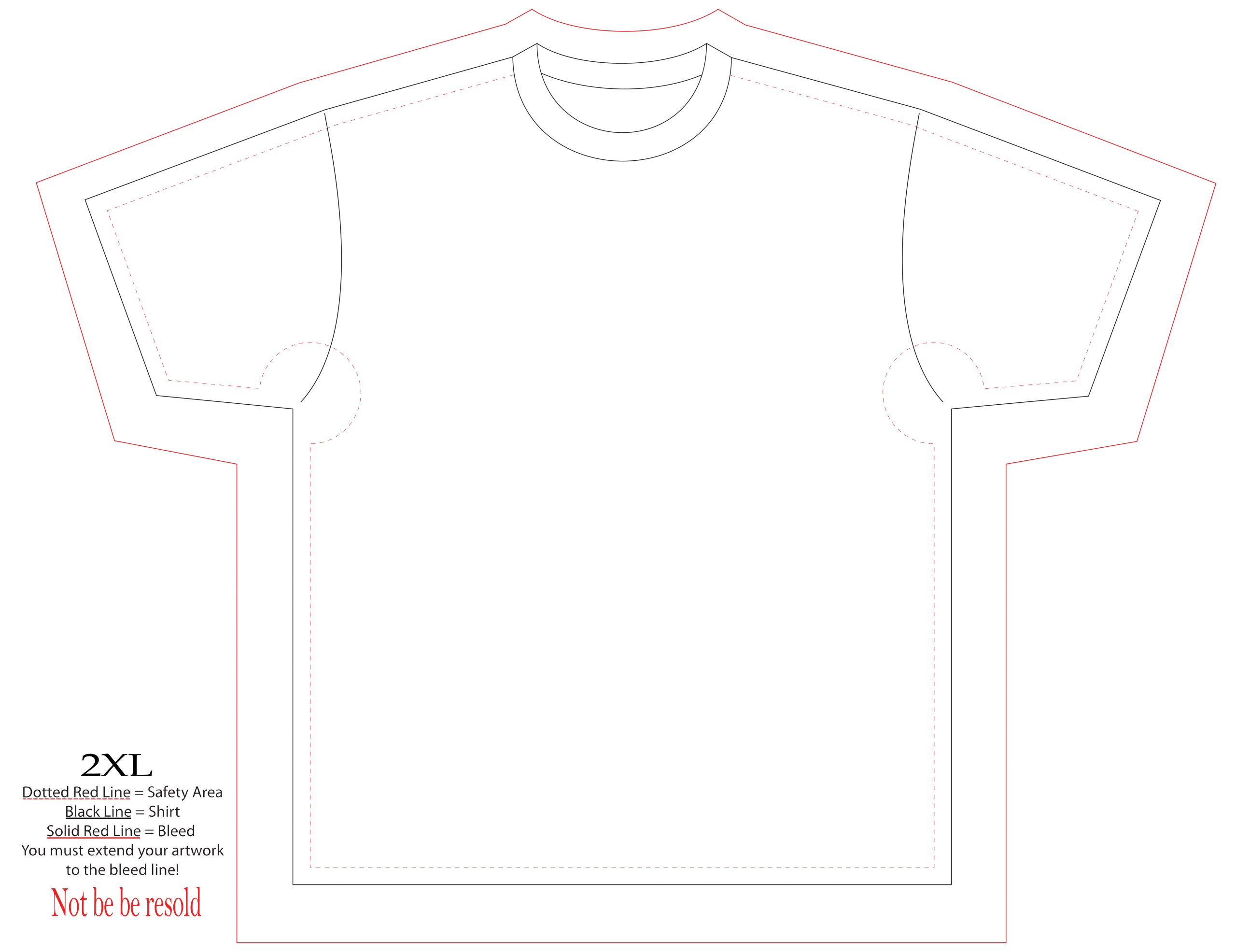 3D all over shirt template Kreations by MK